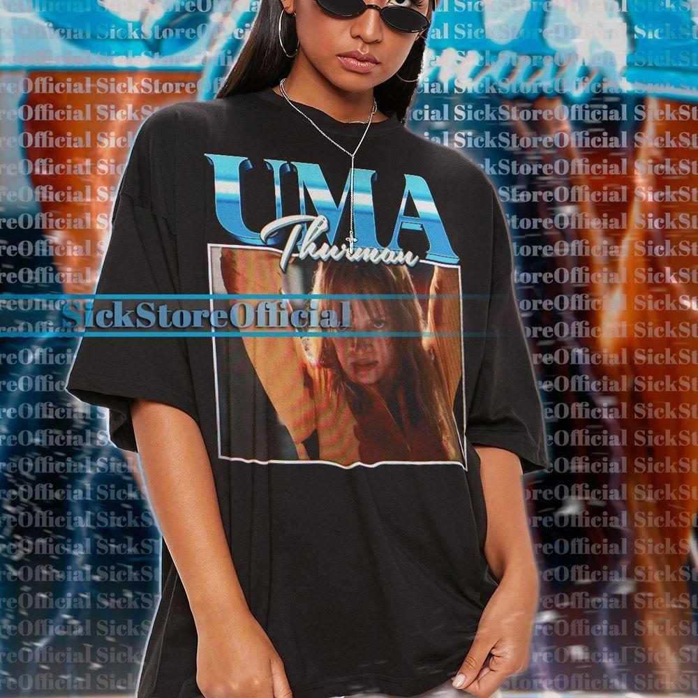 Uma Thurman Vintage Vuitino Shirt Uma Thurman Vintage Vuitino Shirt